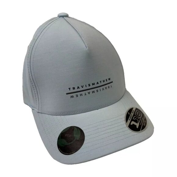 New Travis Mathew Hilo Hills SnapBack Flexfit Tech 110 Hat MSRP $39.95 NWT - Picture 1 of 14